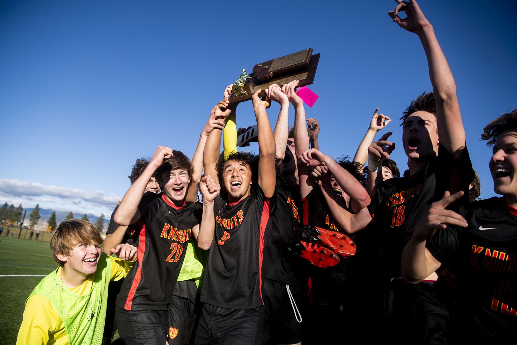 2021 Class AA boys soccer - Missoula Hellgate Knights